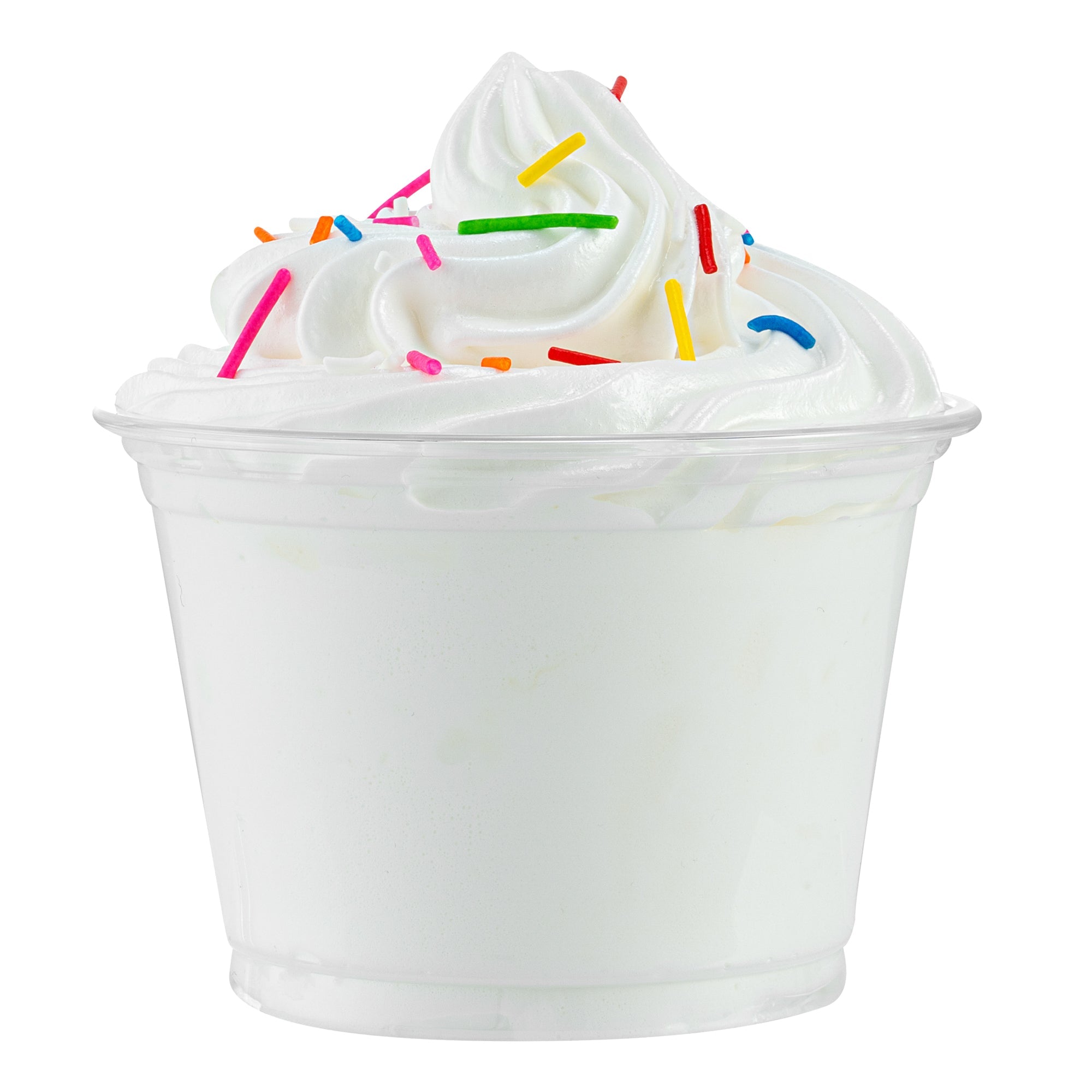 Chef 101 9 oz Round Clear Plastic Dessert Cup - 3 3/4" x 3 3/4" x 2 3/4" - 50 count box