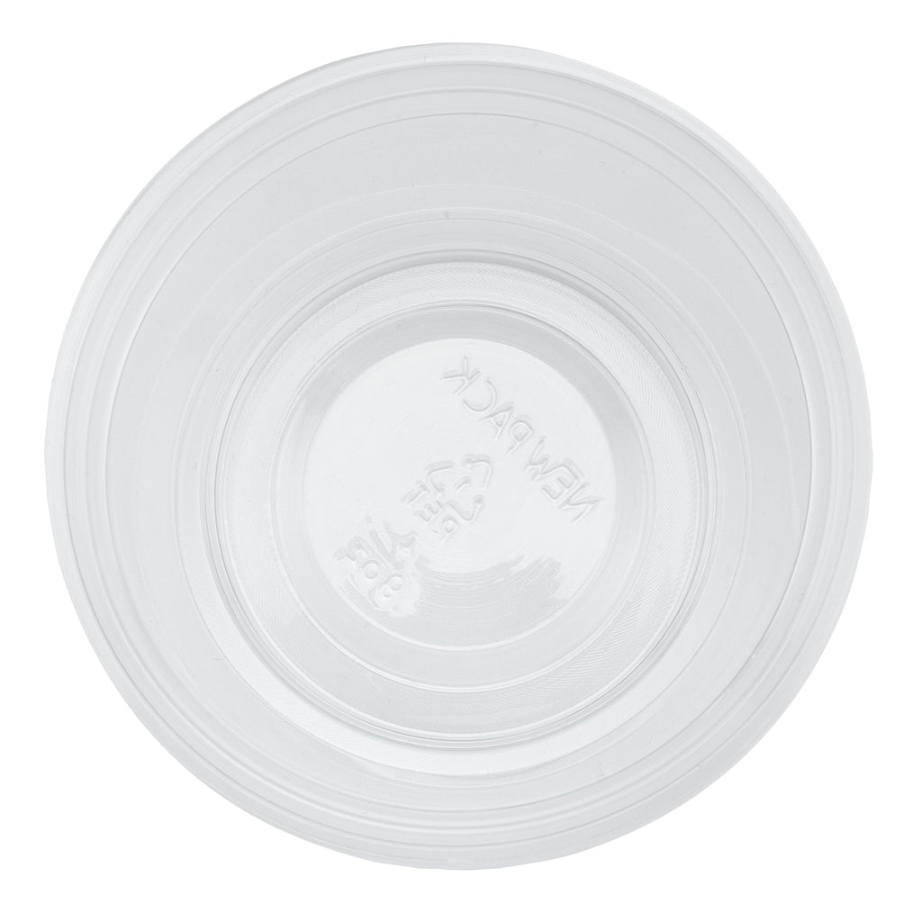 Chef 101 9 oz Round Clear Plastic Dessert Cup - 3 3/4" x 3 3/4" x 2 3/4" - 500 count box