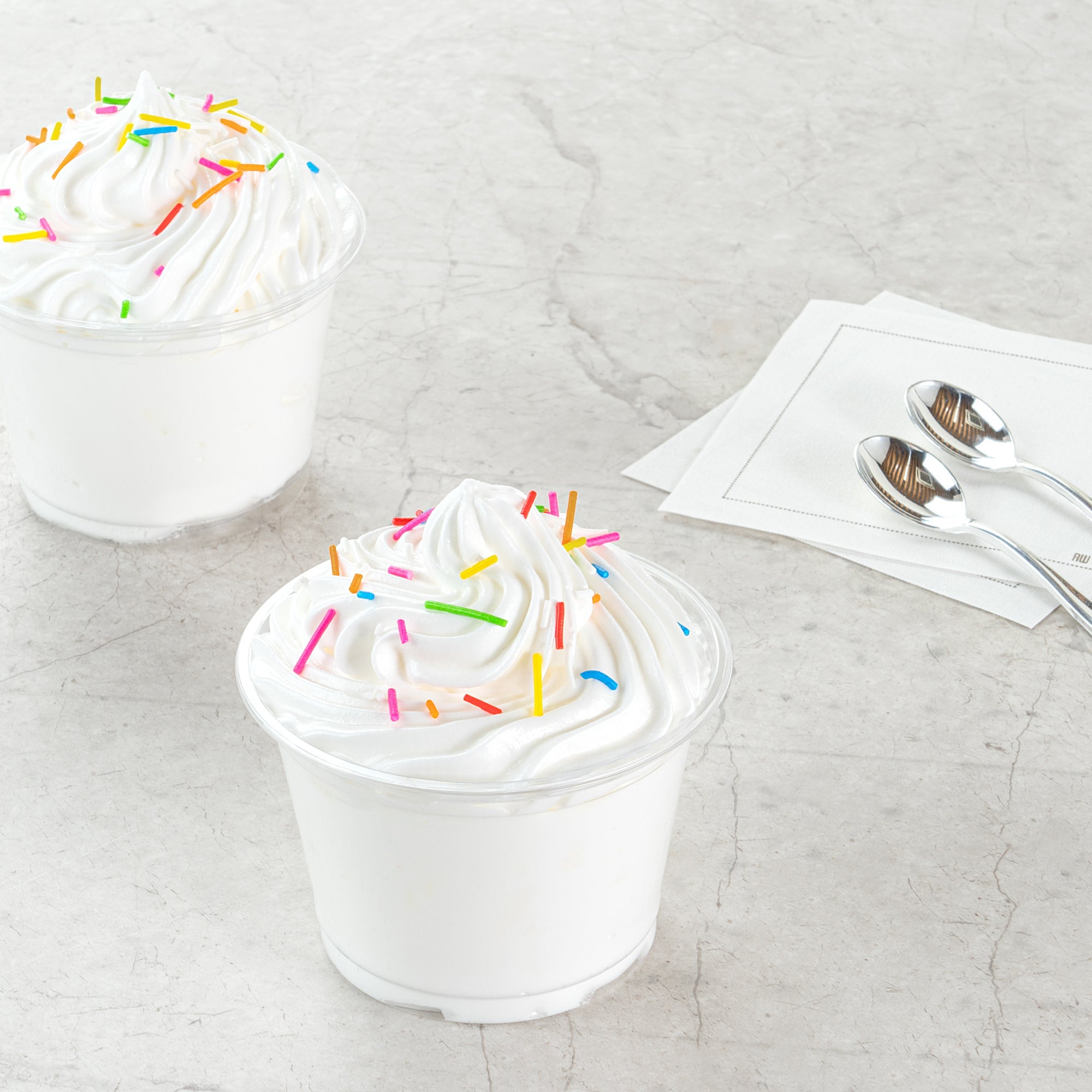 Chef 101 9 oz Round Clear Plastic Dessert Cup - 3 3/4" x 3 3/4" x 2 3/4" - 500 count box
