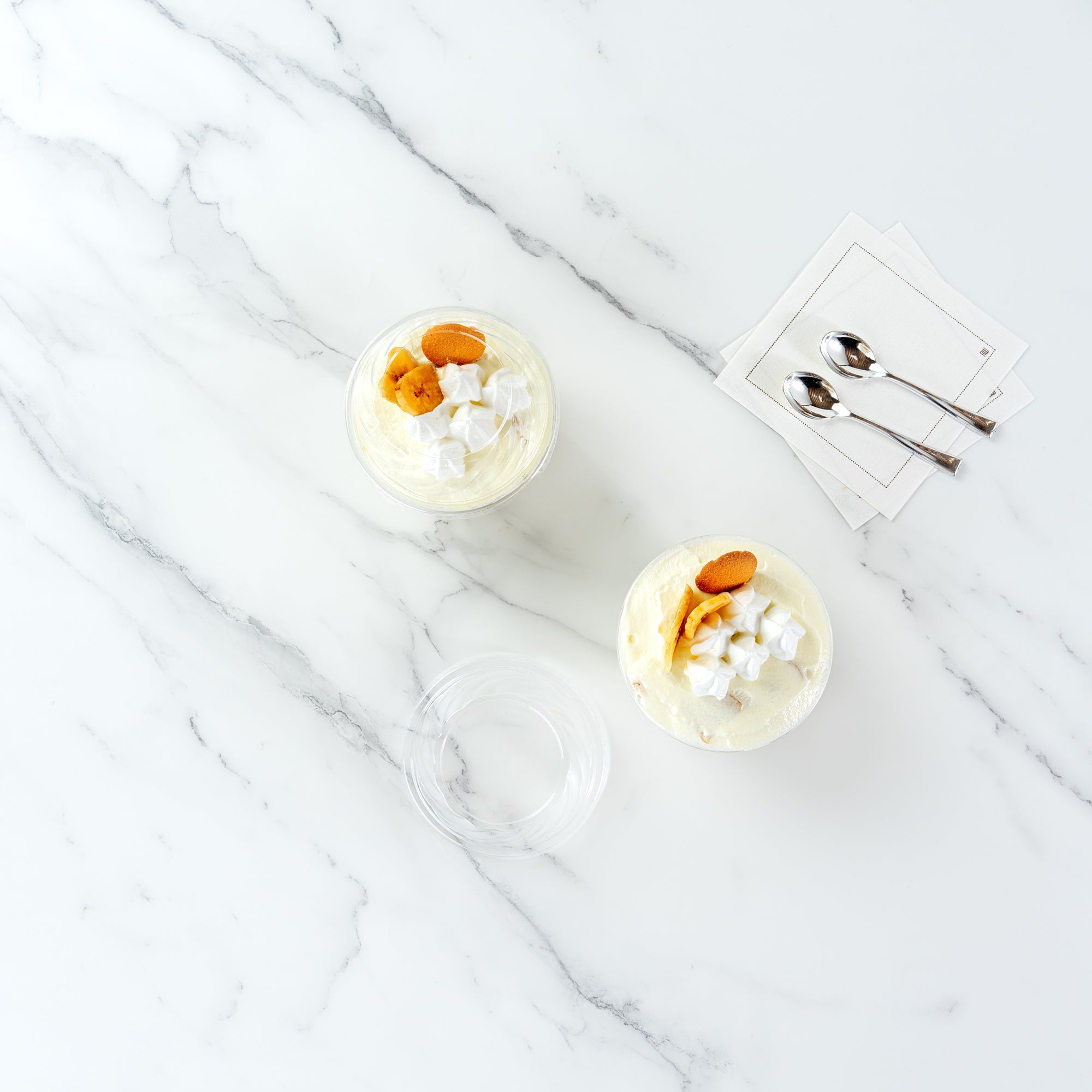 Chef 101 Round Clear Plastic Low Dome Lid - Fits Plastic Dessert Cup - 3 3/4" x 3 3/4" x 1 1/2" - 500 count box