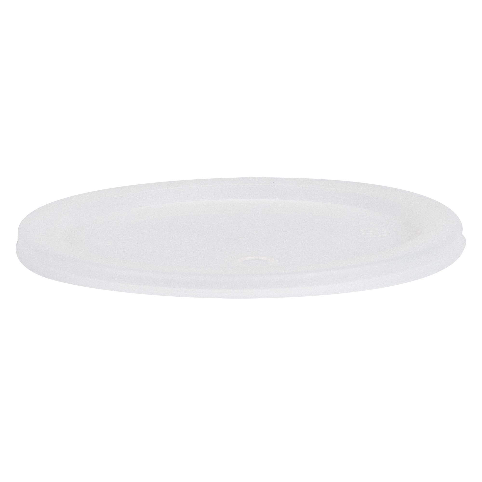 Asporto 48 oz Round Clear Plastic Soup Container - with Lid, Microwavable - 5" x 5" x 7" - 50 count box