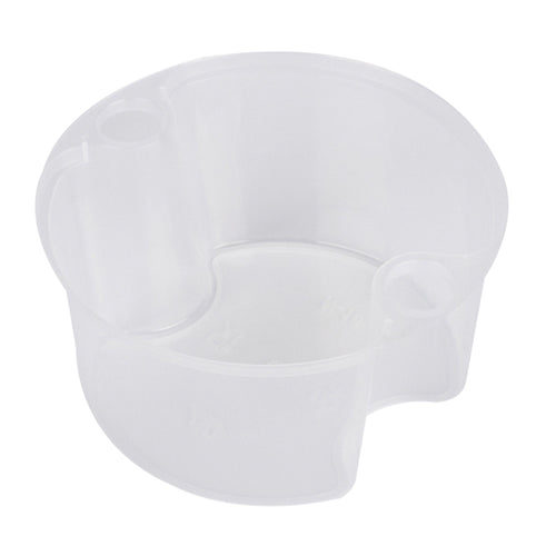 Asporto 16 oz Round Clear Plastic Insert - Fits 32, 40 and 48 oz Soup Container, Microwavable - 50 count box