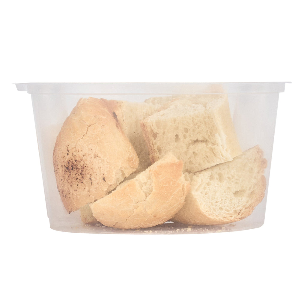 Asporto 16 oz Round Clear Plastic Insert - Fits 32, 40 and 48 oz Soup Container, Microwavable - 50 count box