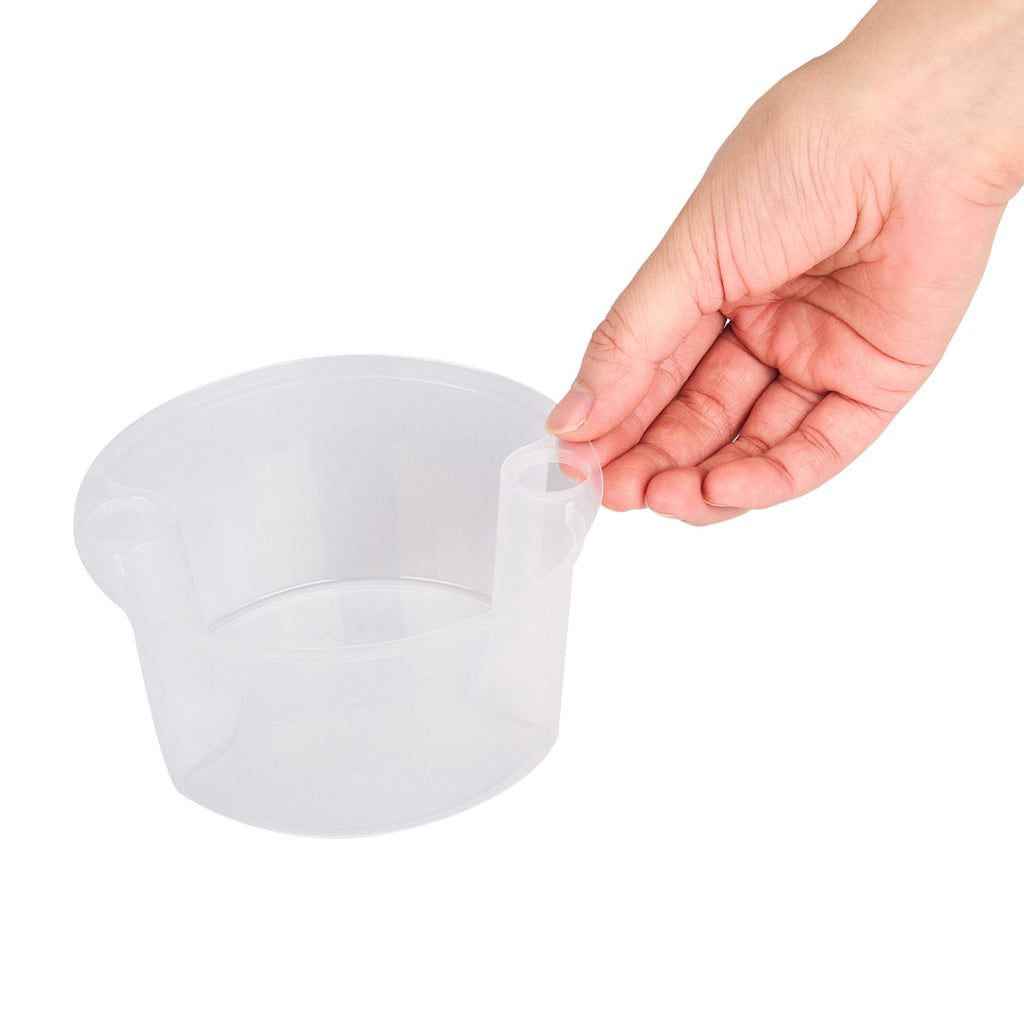 Asporto 16 oz Round Clear Plastic Insert - Fits 32, 40 and 48 oz Soup Container, Microwavable - 50 count box
