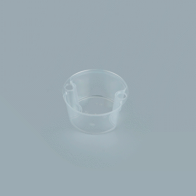 Asporto 16 oz Round Clear Plastic Insert - Fits 32, 40 and 48 oz Soup Container, Microwavable - 100 count box