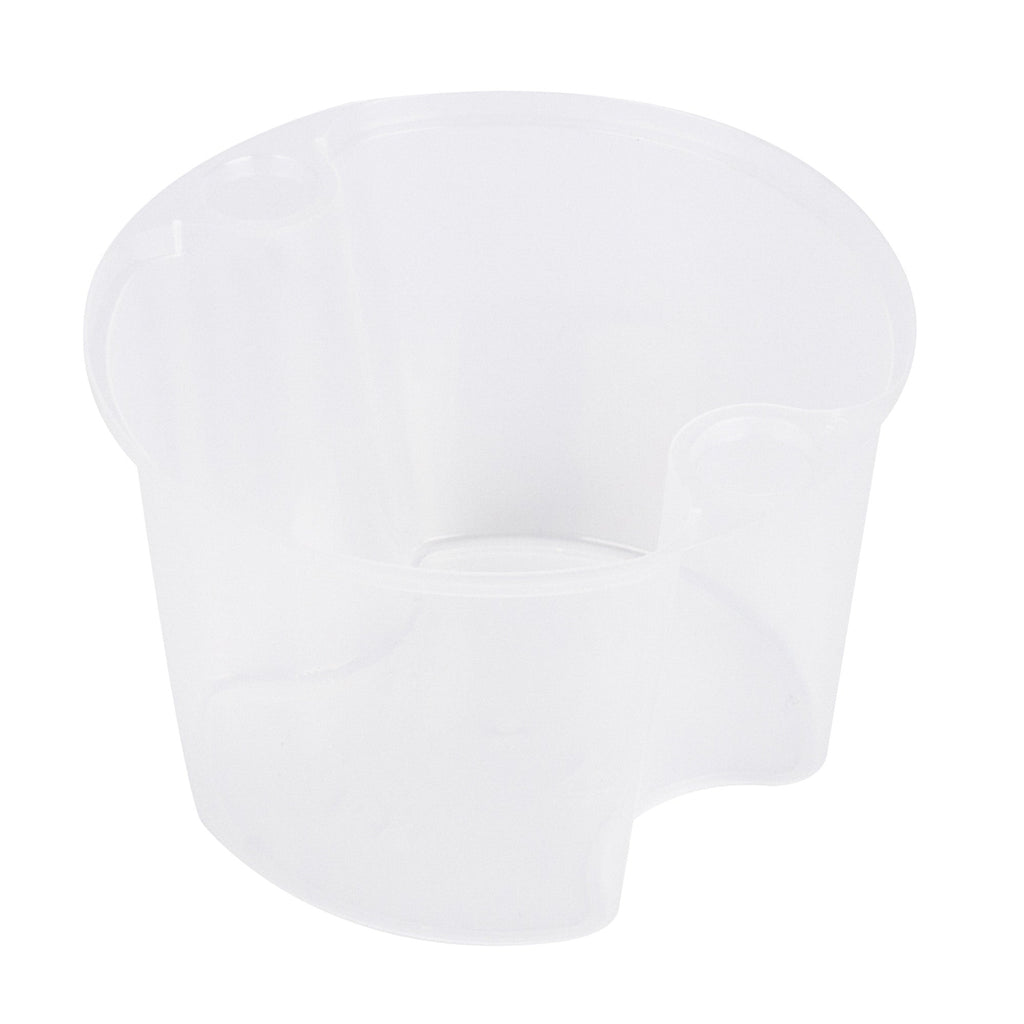 Asporto 20 oz Round Clear Plastic Insert - Fits 32, 40 and 48 oz Soup Container, Microwavable - 50 count box
