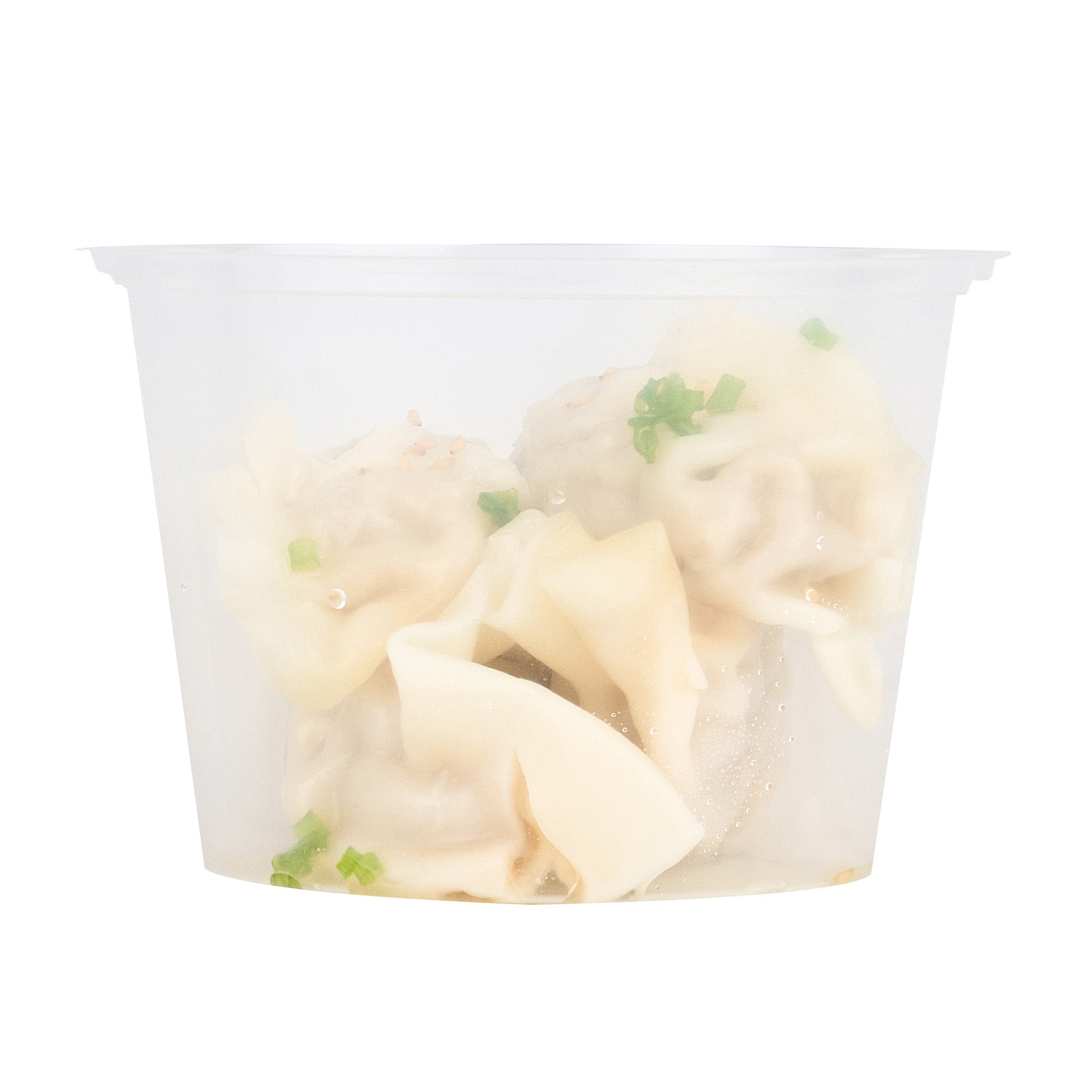 Asporto 20 oz Round Clear Plastic Insert - Fits 32, 40 and 48 oz Soup Container, Microwavable - 100 count box
