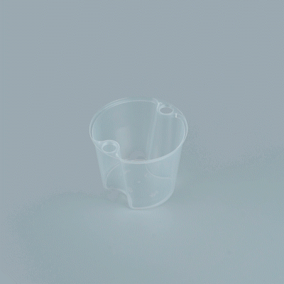Asporto 24 oz Round Clear Plastic Insert - Fits 32, 40 and 48 oz Soup Container, Microwavable - 50 count box