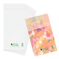 Basic Nature Translucent PLA Plastic / PBAT Lip and Tape Bag - Self-Sealing, Compostable - 5" x 3" - 100 count box
