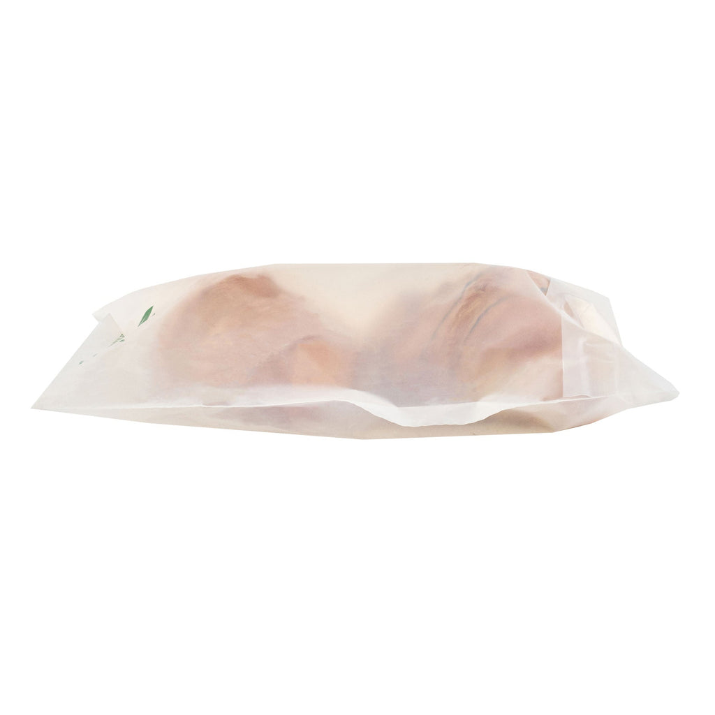 Basic Nature Translucent PLA Plastic / PBAT Lip and Tape Bag - Self-Sealing, Compostable - 10" x 8" - 100 count box