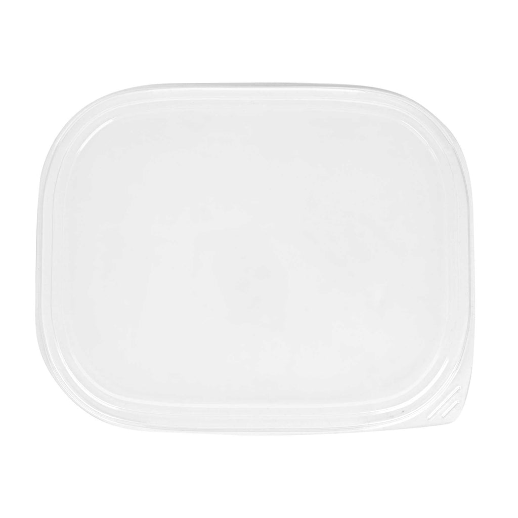 Bento Tek Rectangle Clear Plastic Lid - Fits 51 oz Bento Box - 50 count box