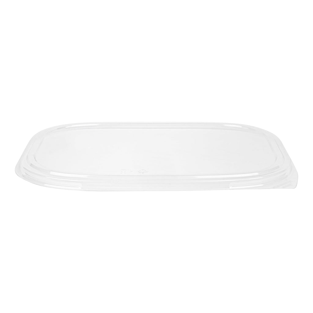 Bento Tek Rectangle Clear Plastic Lid - Fits 51 oz Bento Box - 100 count box