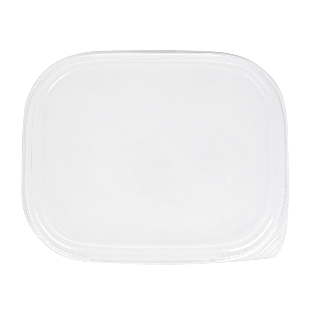 Bento Tek Rectangle Clear Plastic Lid - Fits 51 oz Bento Box - 100 count box