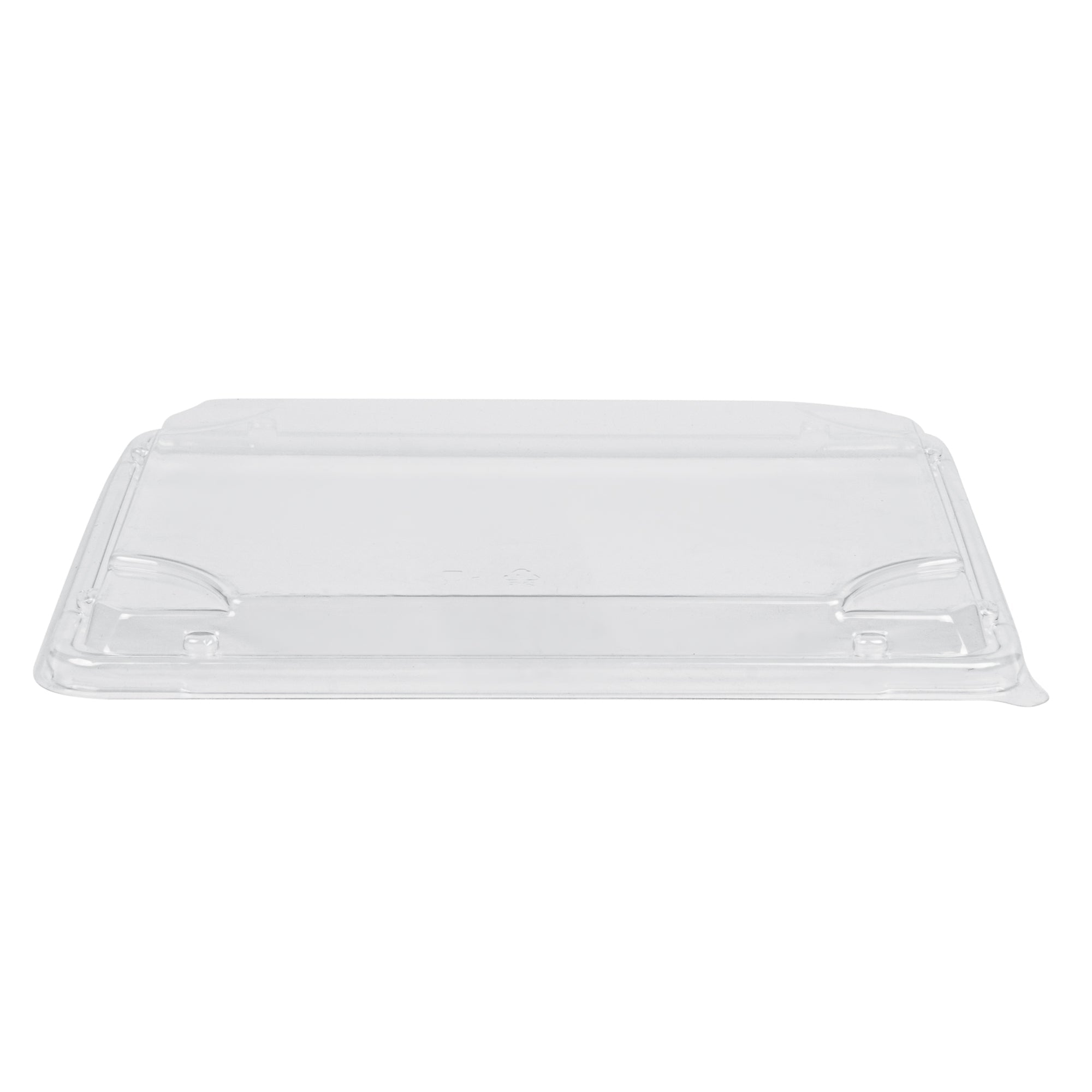 Bento Tek Rectangle Clear Plastic Lid - Fits 19 oz Bento Box - 50 count box