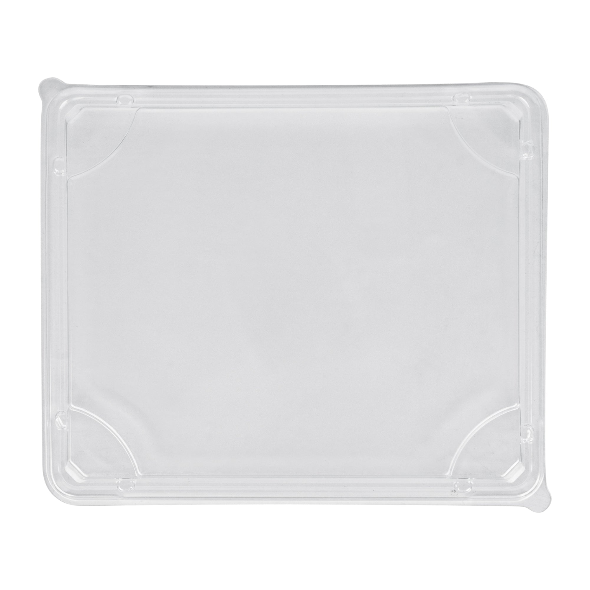Bento Tek Rectangle Clear Plastic Lid - Fits 19 oz Bento Box - 100 count box