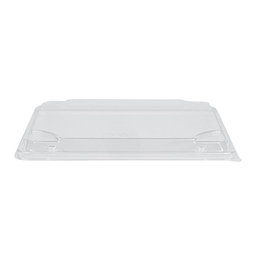 Bento Tek Rectangle Clear Plastic Lid - Fits 18 oz Bento Box - 100 count box