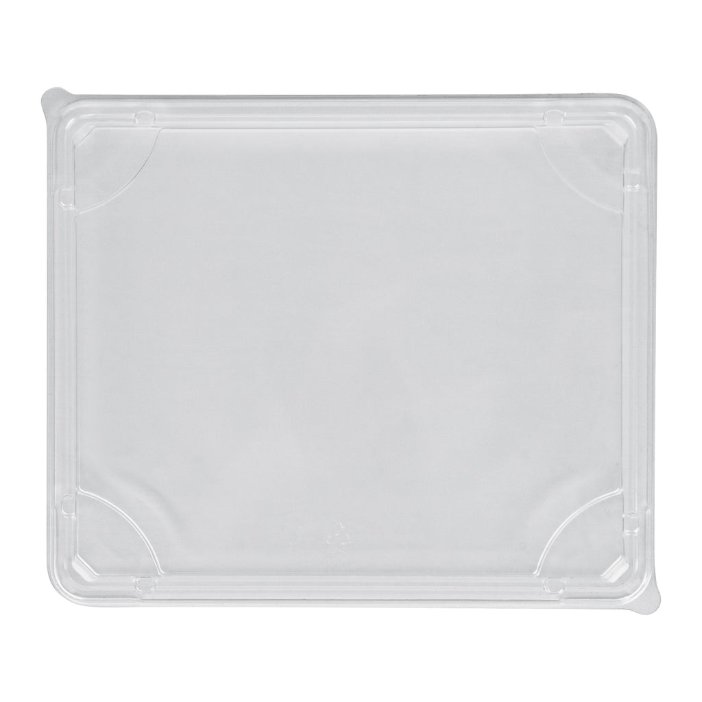 Bento Tek Rectangle Clear Plastic Lid - Fits 18 oz Bento Box - 100 count box