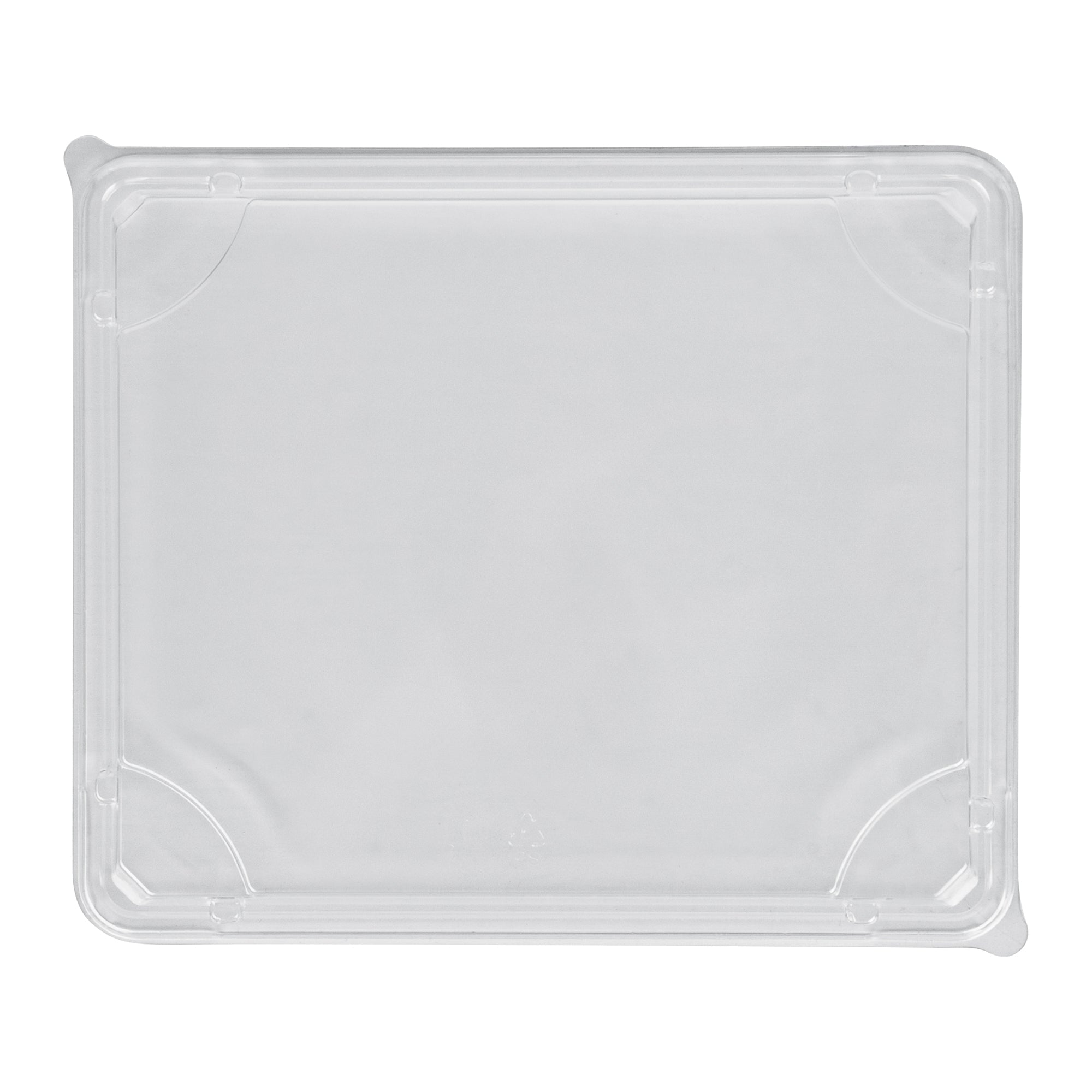 Bento Tek Rectangle Clear Plastic Lid - Fits 18 oz Bento Box - 100 count box