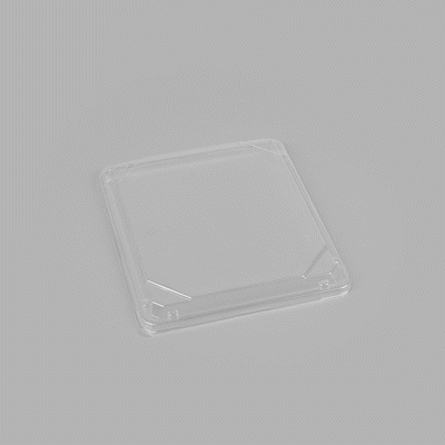 Bento Tek Rectangle Clear Plastic Lid - Fits 16 oz Bento Box - 100 count box