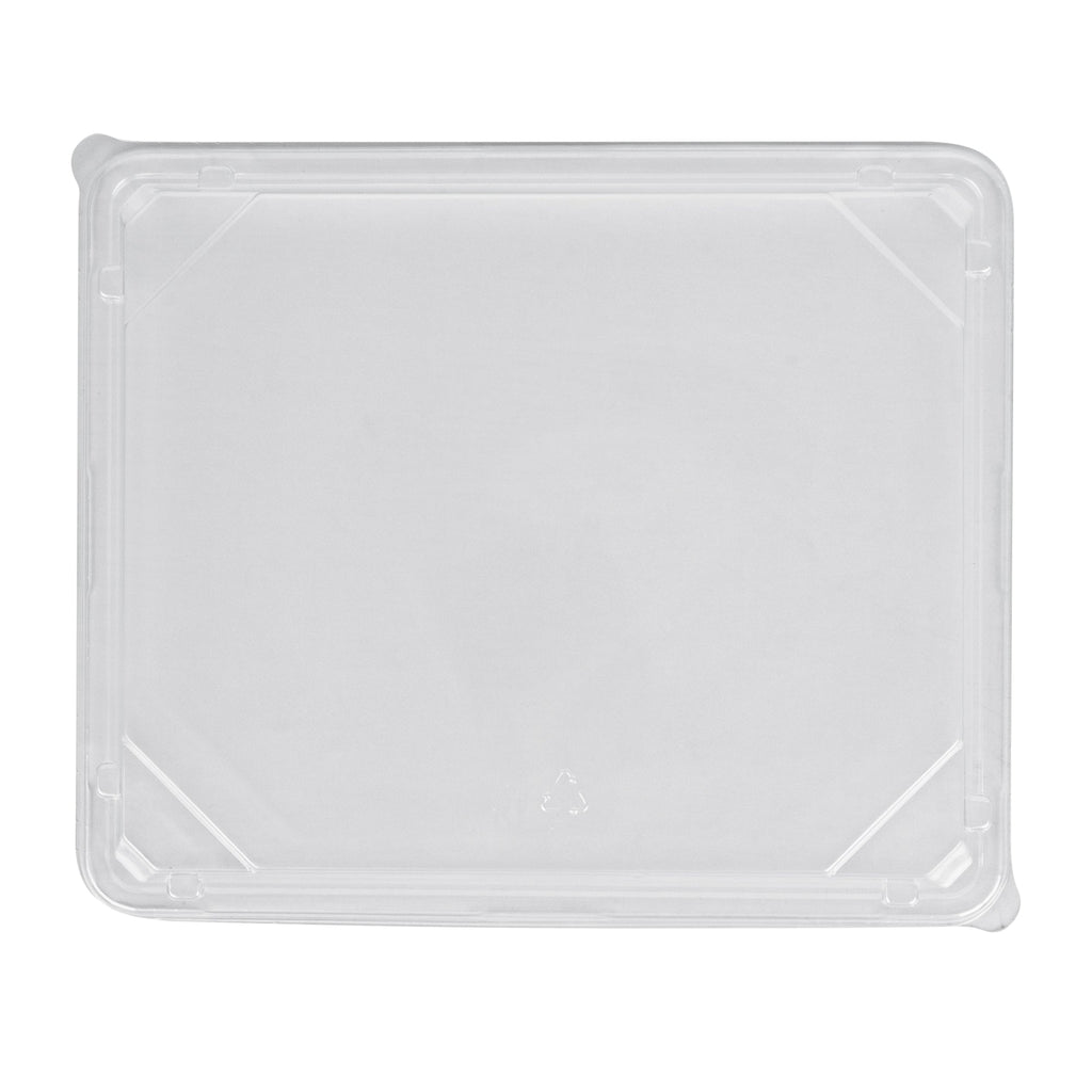 Bento Tek Rectangle Clear Plastic Lid - Fits 16 oz Bento Box - 100 count box