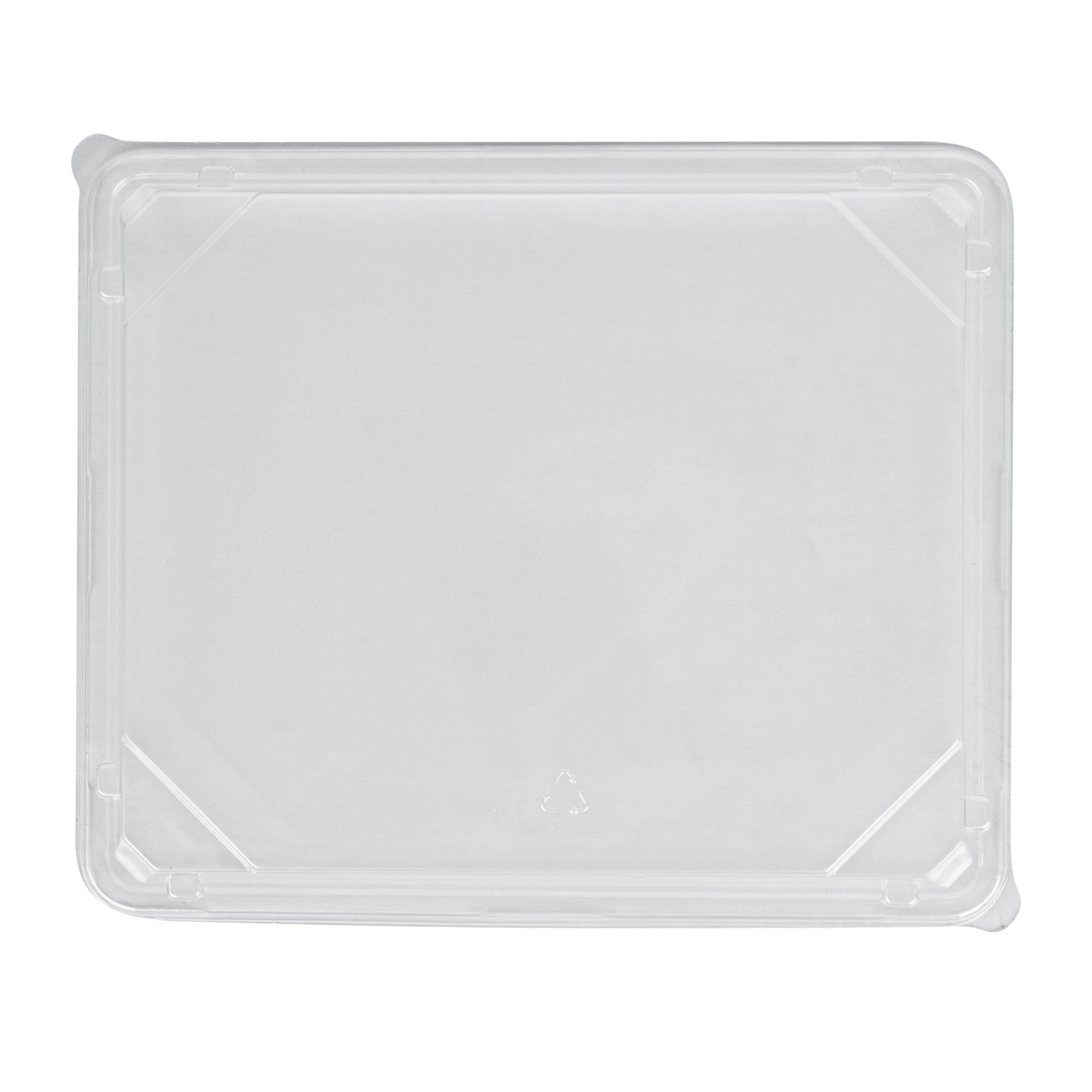 Bento Tek Rectangle Clear Plastic Lid - Fits 16 oz Bento Box - 100 count box