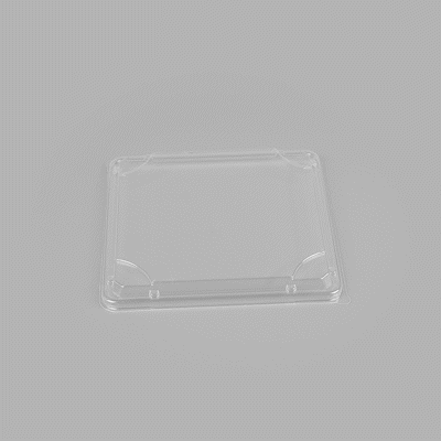 Bento Tek Square Clear Plastic Lid - Fits 18 oz Bento Box - 100 count box