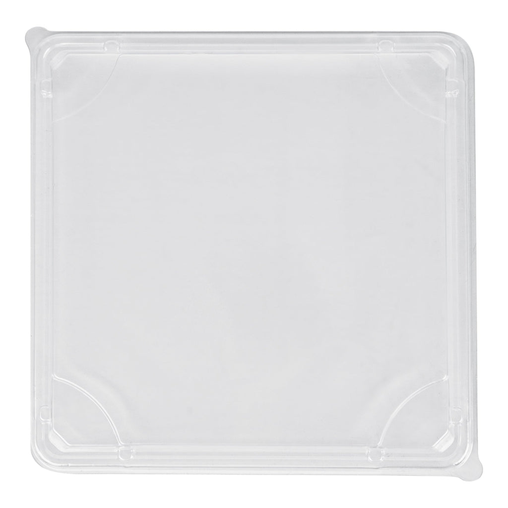Bento Tek Square Clear Plastic Lid - Fits 19 oz Bento Box - 50 count box