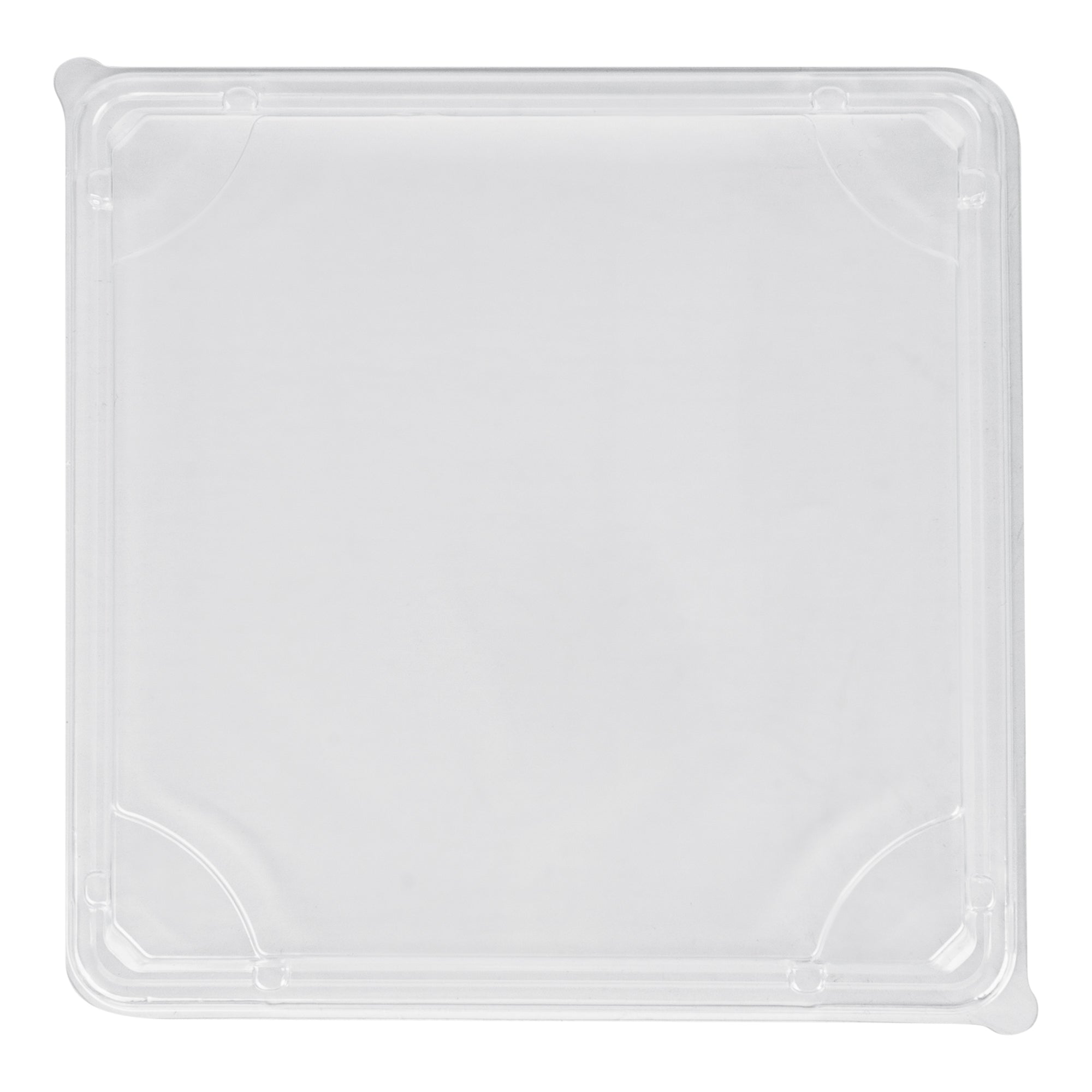 Bento Tek Square Clear Plastic Lid - Fits 19 oz Bento Box - 100 count box