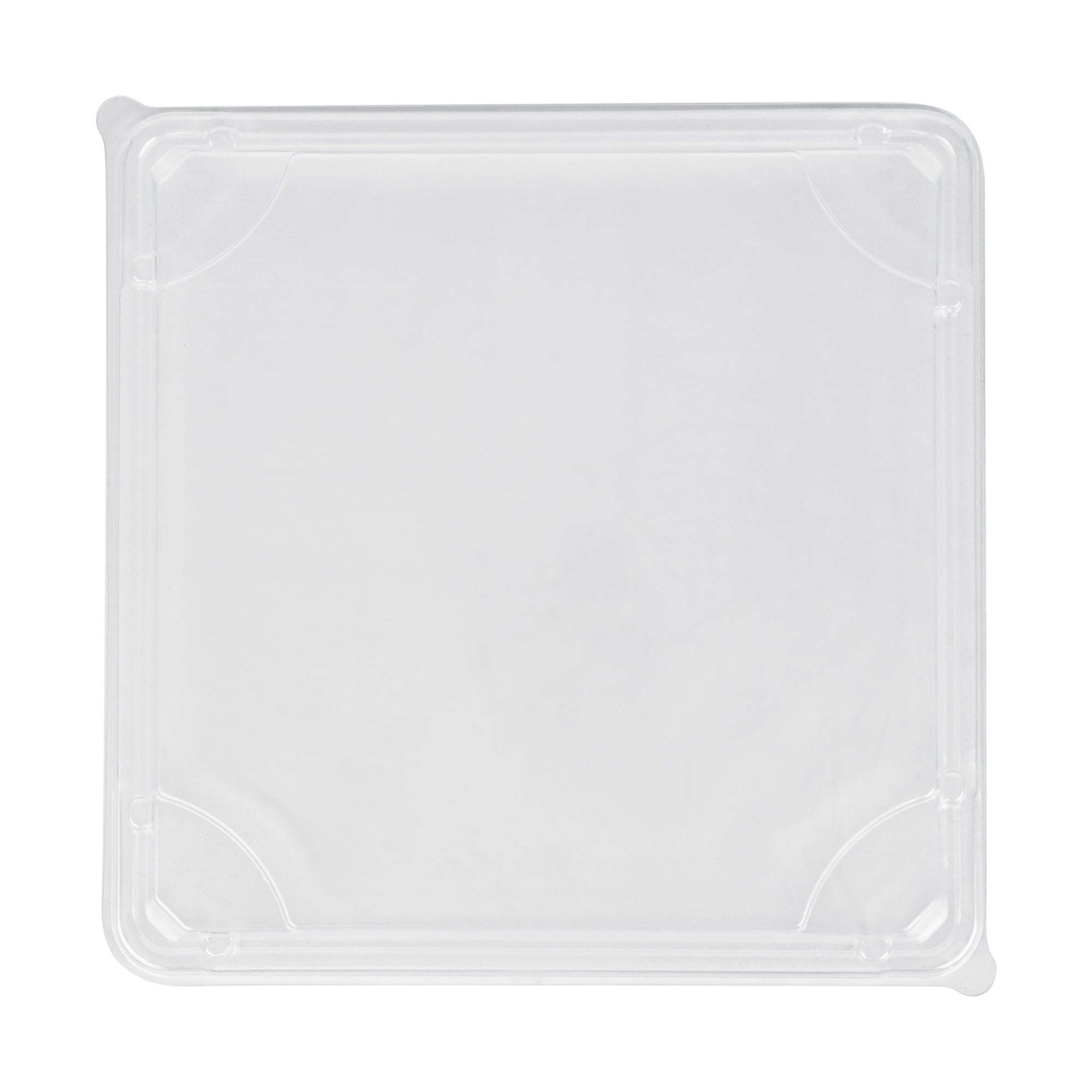 Bento Tek Square Clear Plastic Lid - Fits 17 oz Bento Box - 50 count box