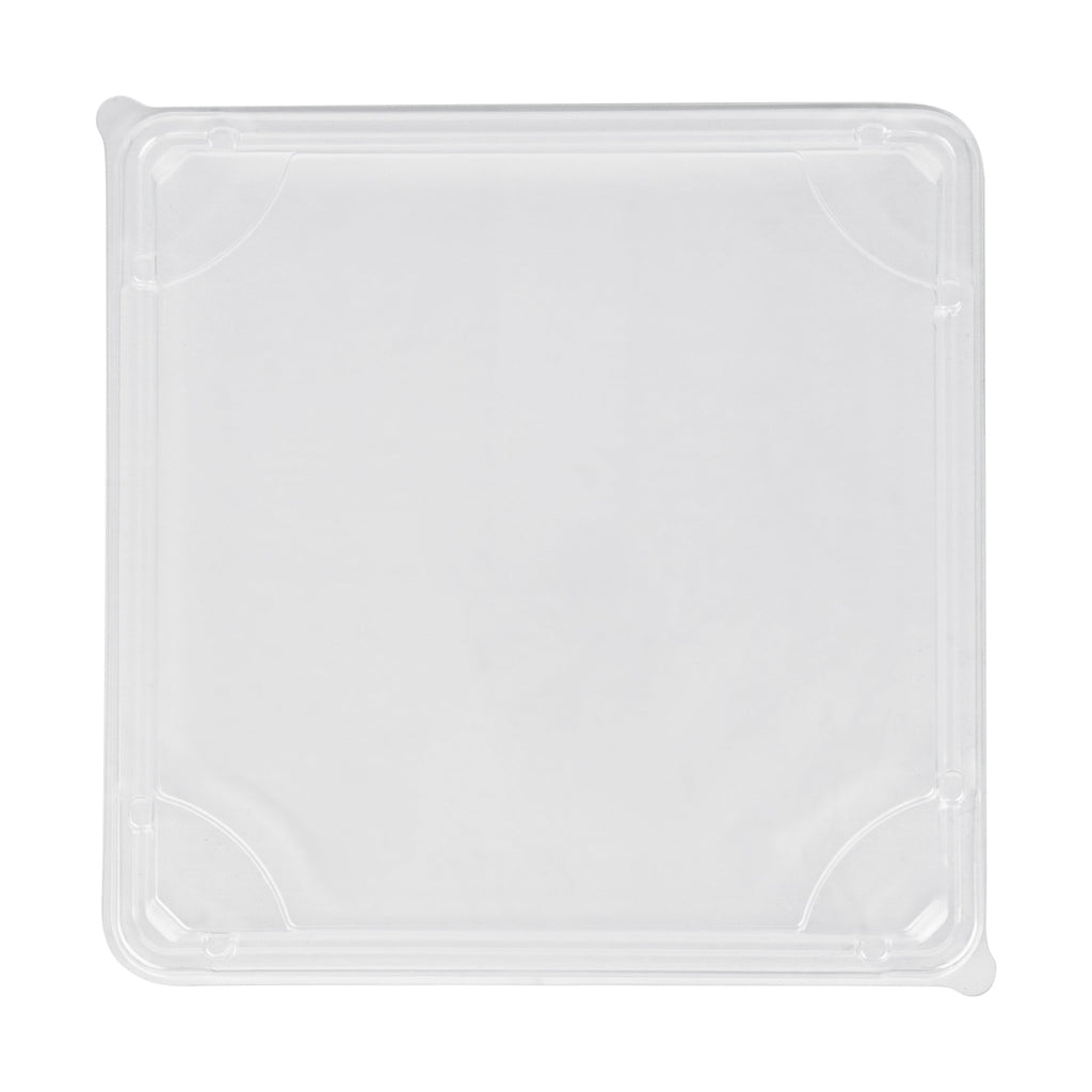 Bento Tek Square Clear Plastic Lid - Fits 17 oz Bento Box - 100 count box
