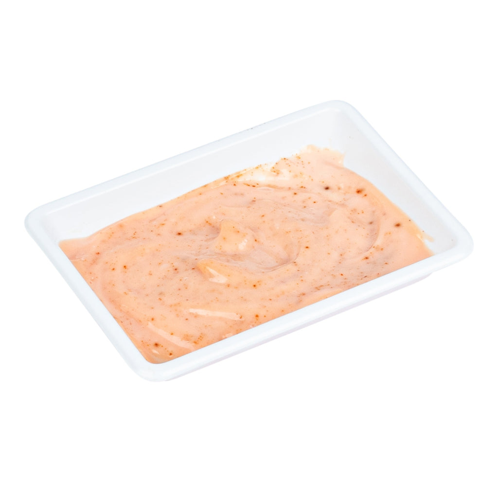 Bento Tek 1 oz Rectangle White Plastic Sauce Dish - 3" x 2 1/4" - 1000 count box