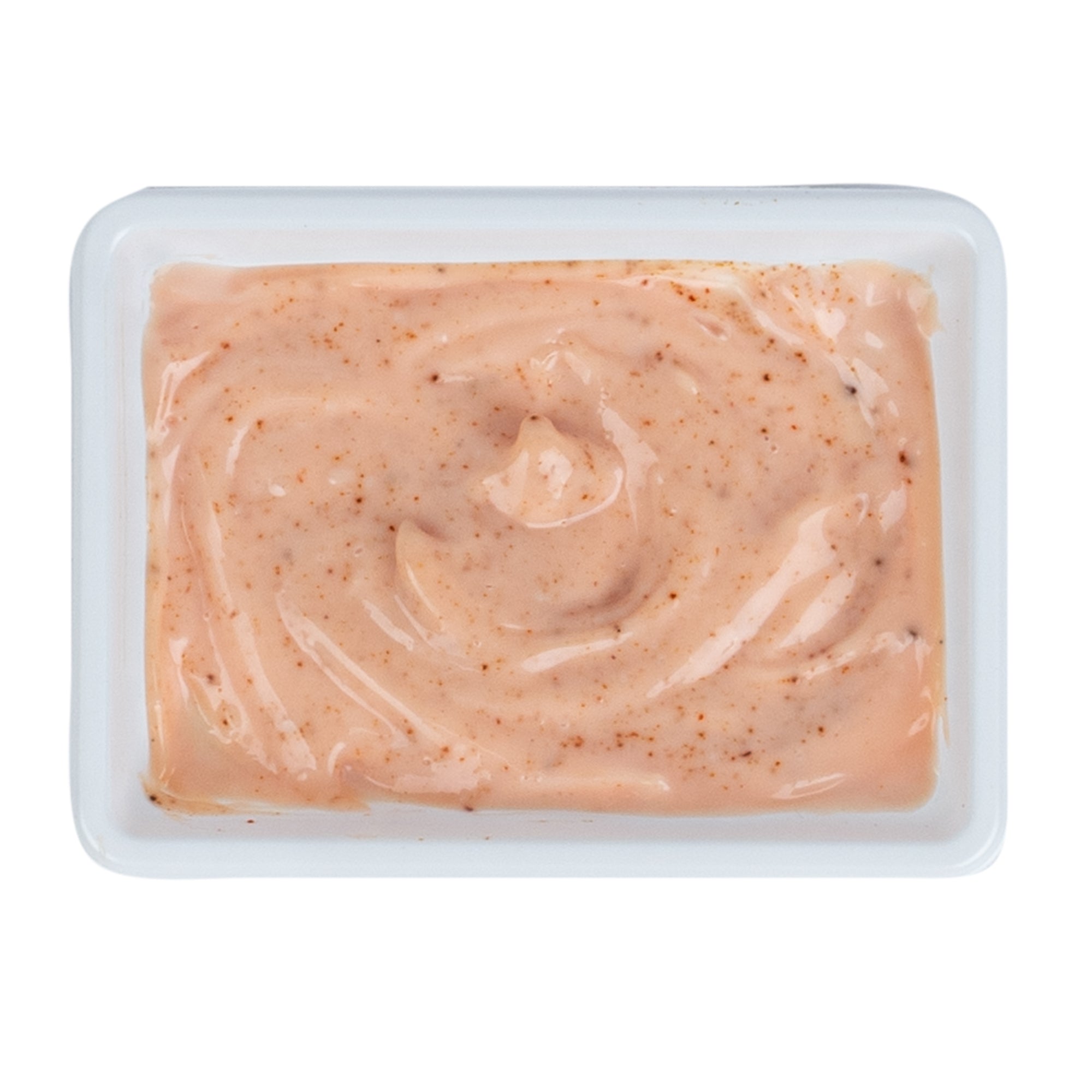 Bento Tek 1 oz Rectangle White Plastic Sauce Dish - 3" x 2 1/4" - 1000 count box