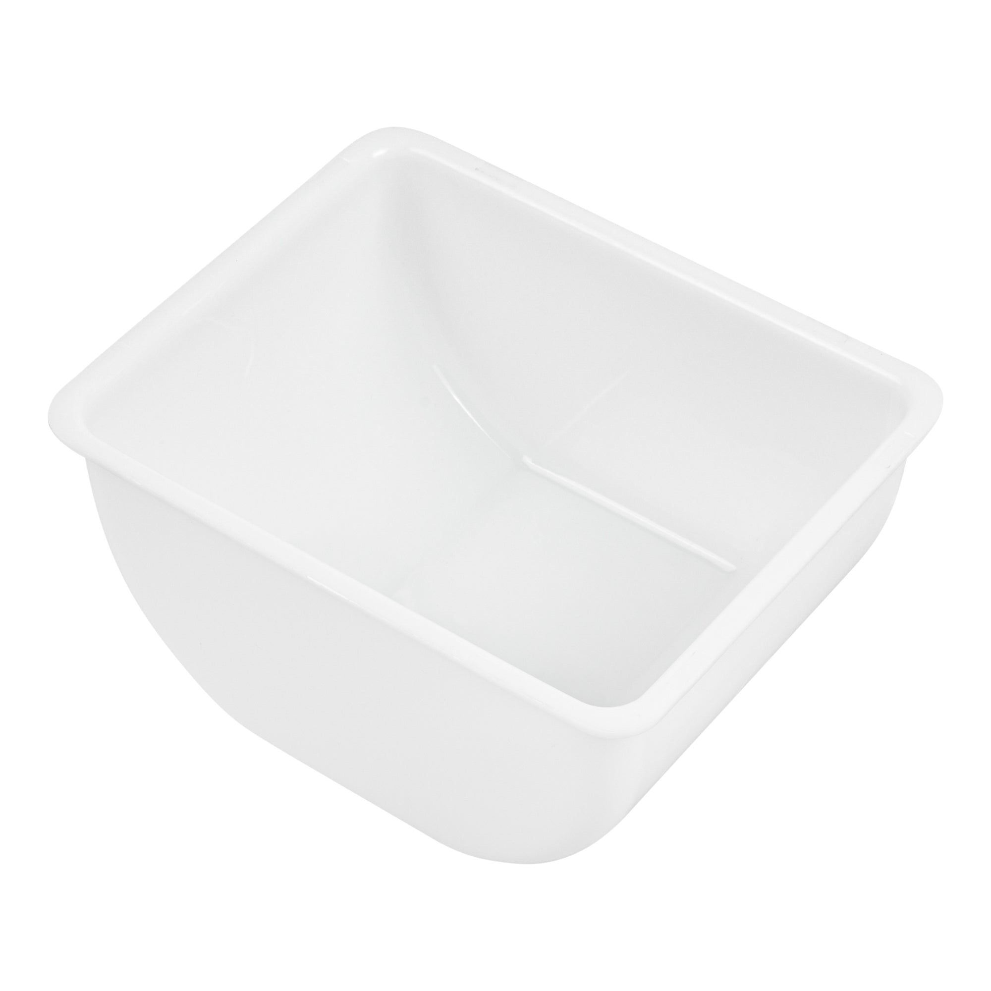 Bar Lux 1.5 Pint White Plastic Insert - Fits 4-Compartment Condiment Caddy - 1 count box