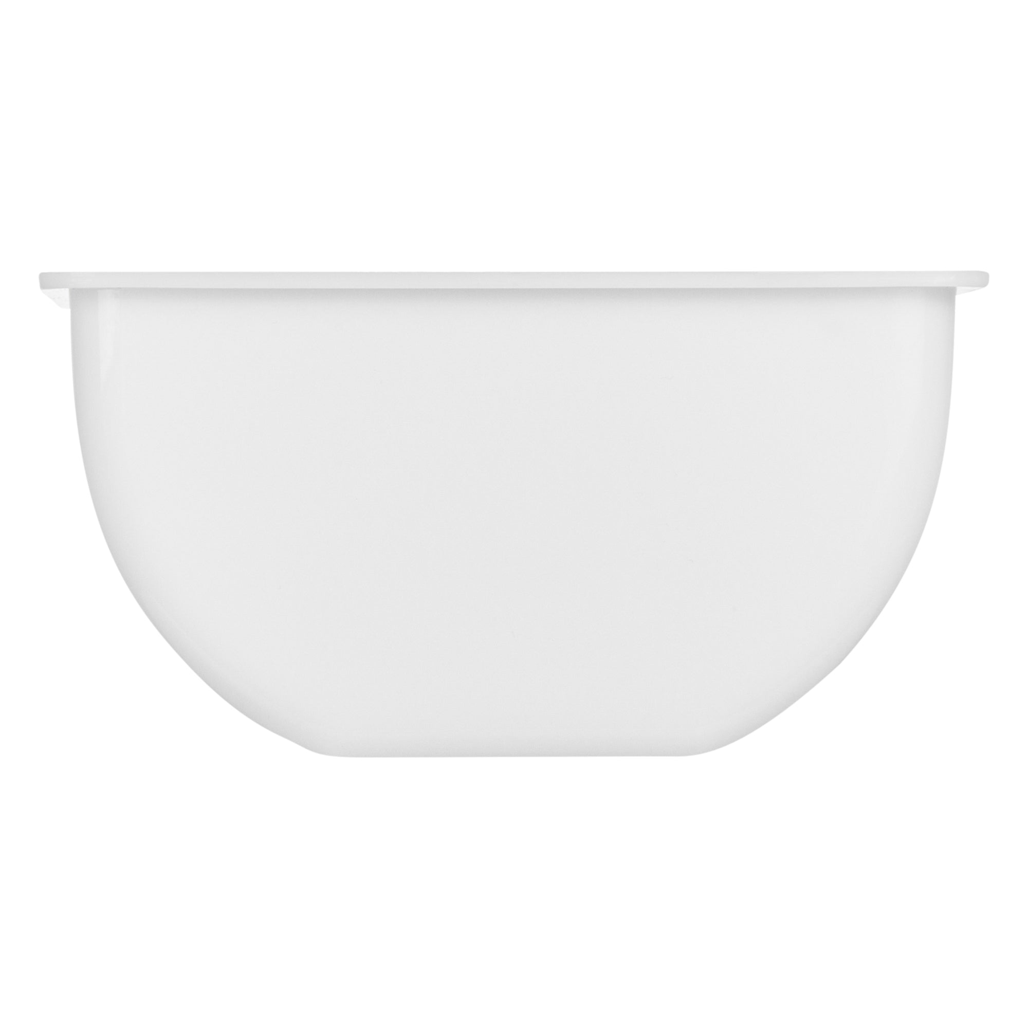 Bar Lux 1.5 Pint White Plastic Insert - Fits 4-Compartment Condiment Caddy - 1 count box