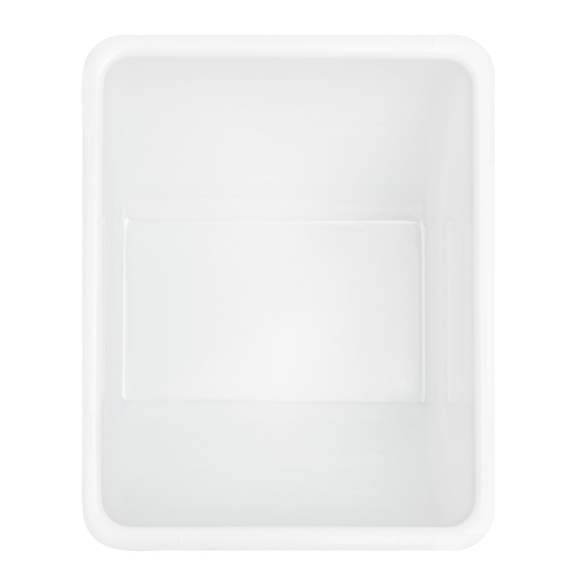 Bar Lux 1.5 Pint White Plastic Insert - Fits 4-Compartment Condiment Caddy - 1 count box
