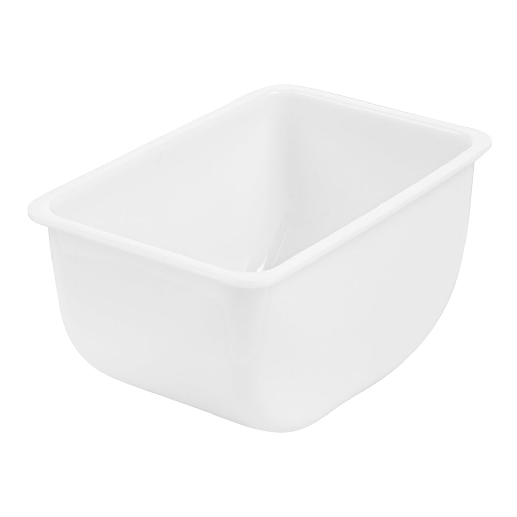 Bar Lux 1.25 Pint White Plastic Insert - Fits 5-Compartment Condiment Caddy - 1 count box