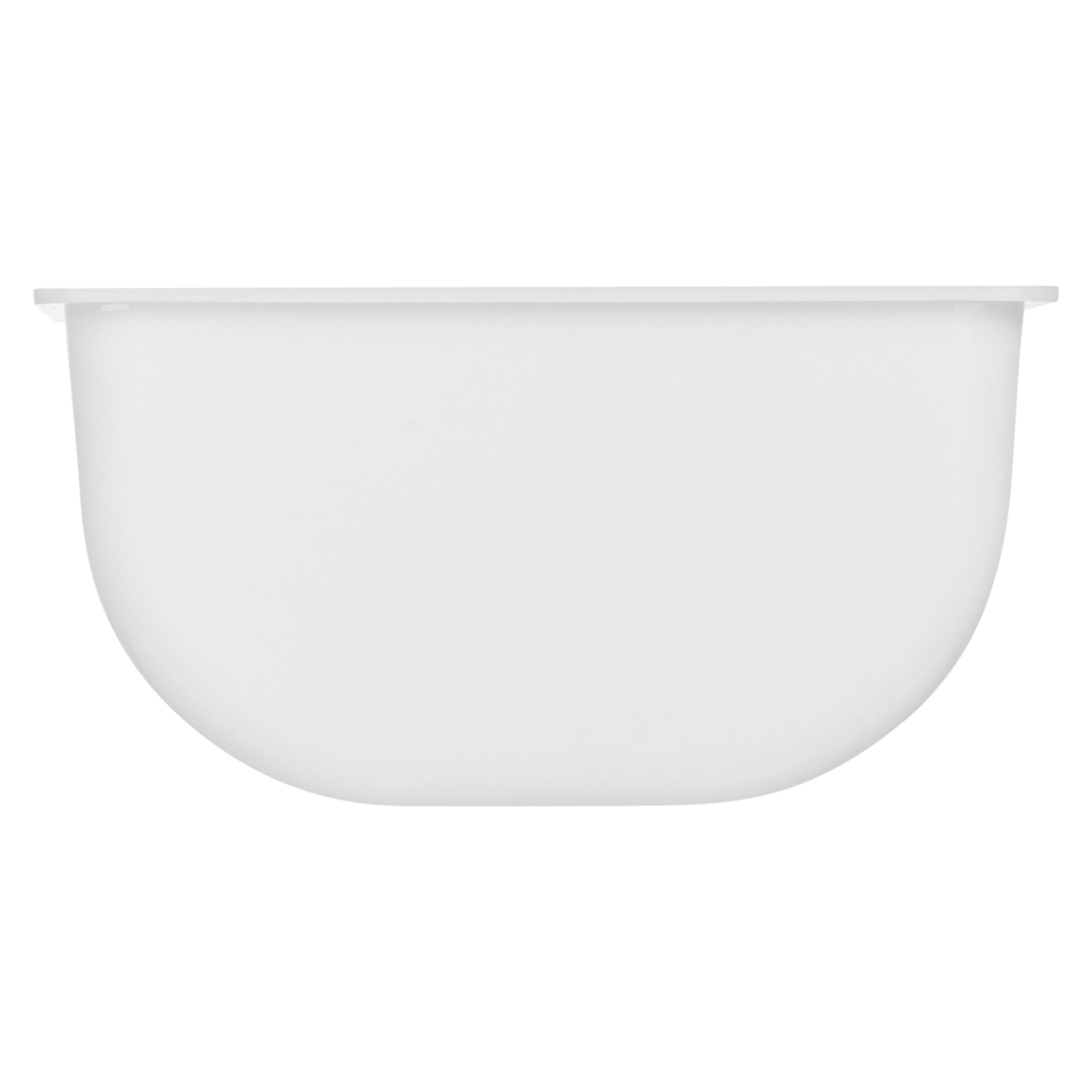 Bar Lux 1.25 Pint White Plastic Insert - Fits 5-Compartment Condiment Caddy - 1 count box