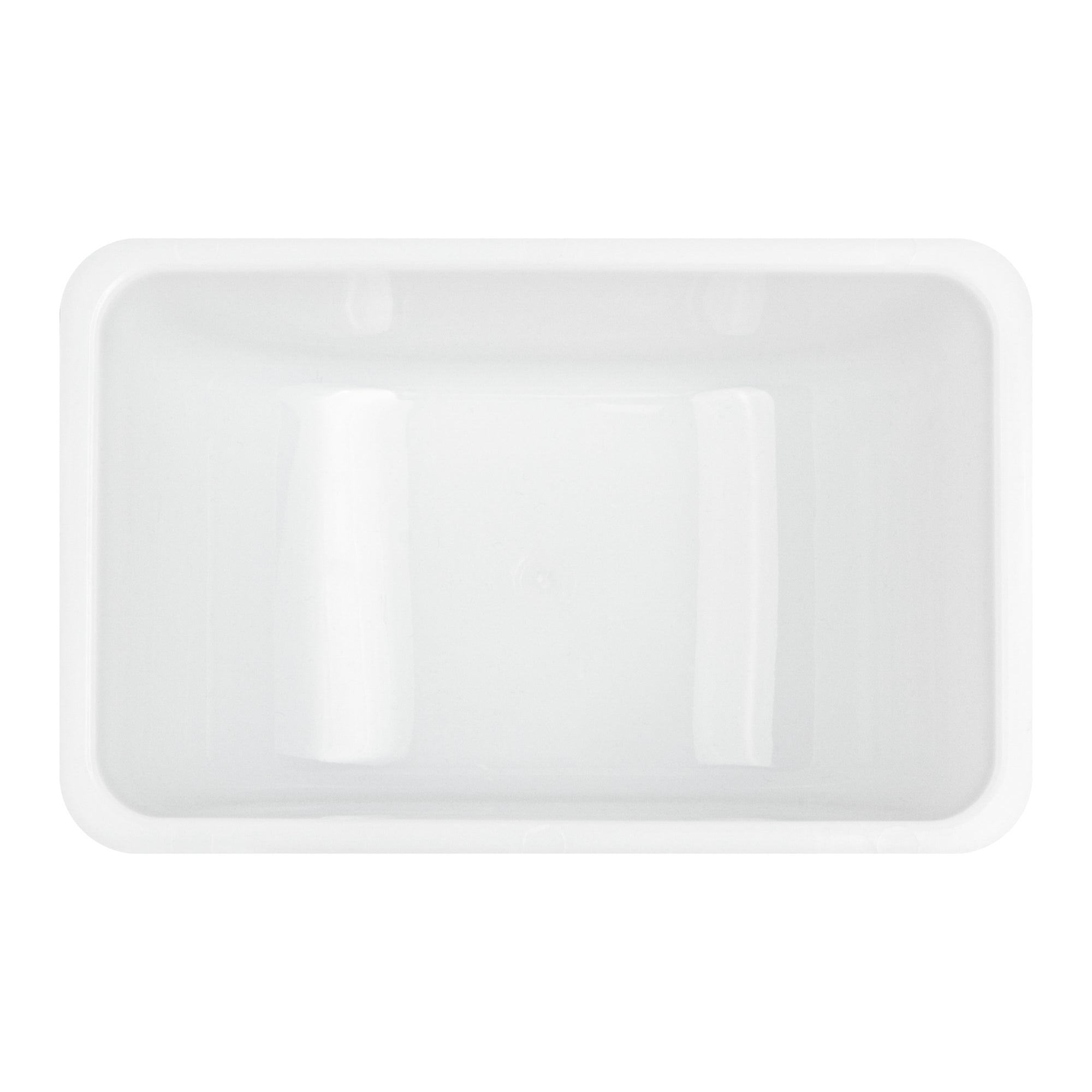 Bar Lux 1.25 Pint White Plastic Insert - Fits 5-Compartment Condiment Caddy - 1 count box