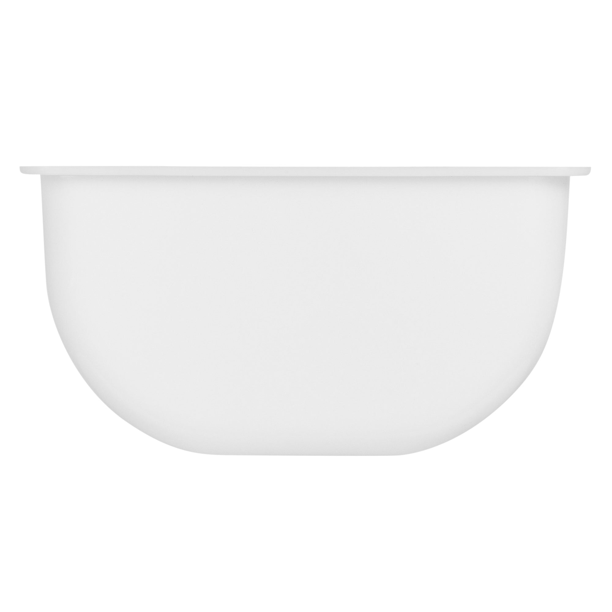 Bar Lux 1 Pint White Plastic Insert - Fits 6-Compartment Condiment Caddy - 1 count box