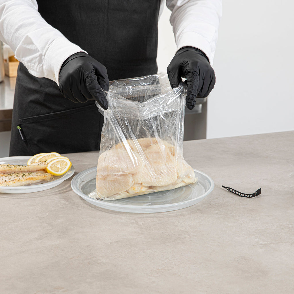 Fresh Hero Clear Plastic Oven Bag - with Ties, BPA-Free - 10" x 15" - 200 count box
