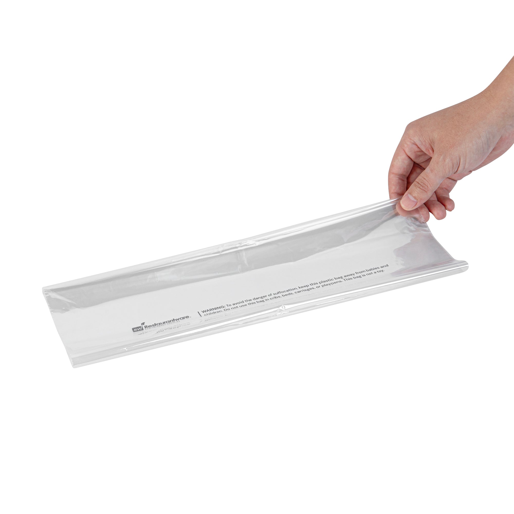 Fresh Hero Clear Plastic Oven Bag - with Ties, BPA-Free - 14" x 17" - 200 count box