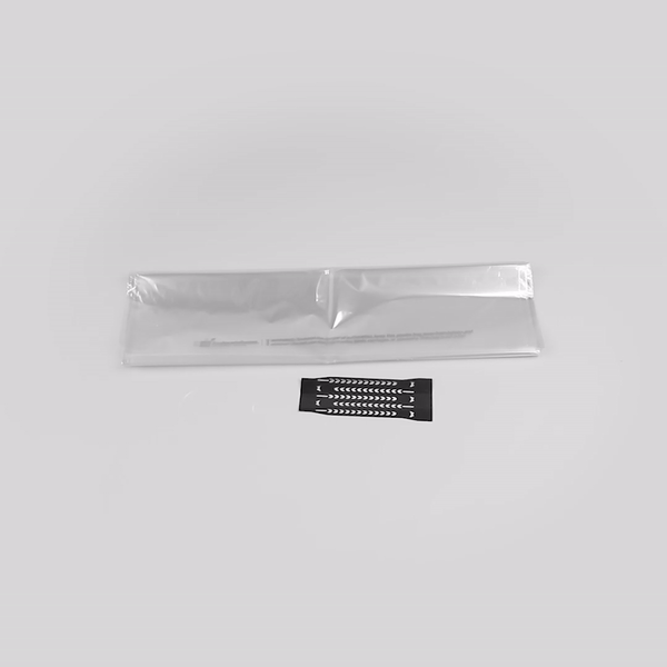 Fresh Hero Clear Plastic Oven Bag - with Ties, BPA-Free - 14" x 17" - 200 count box