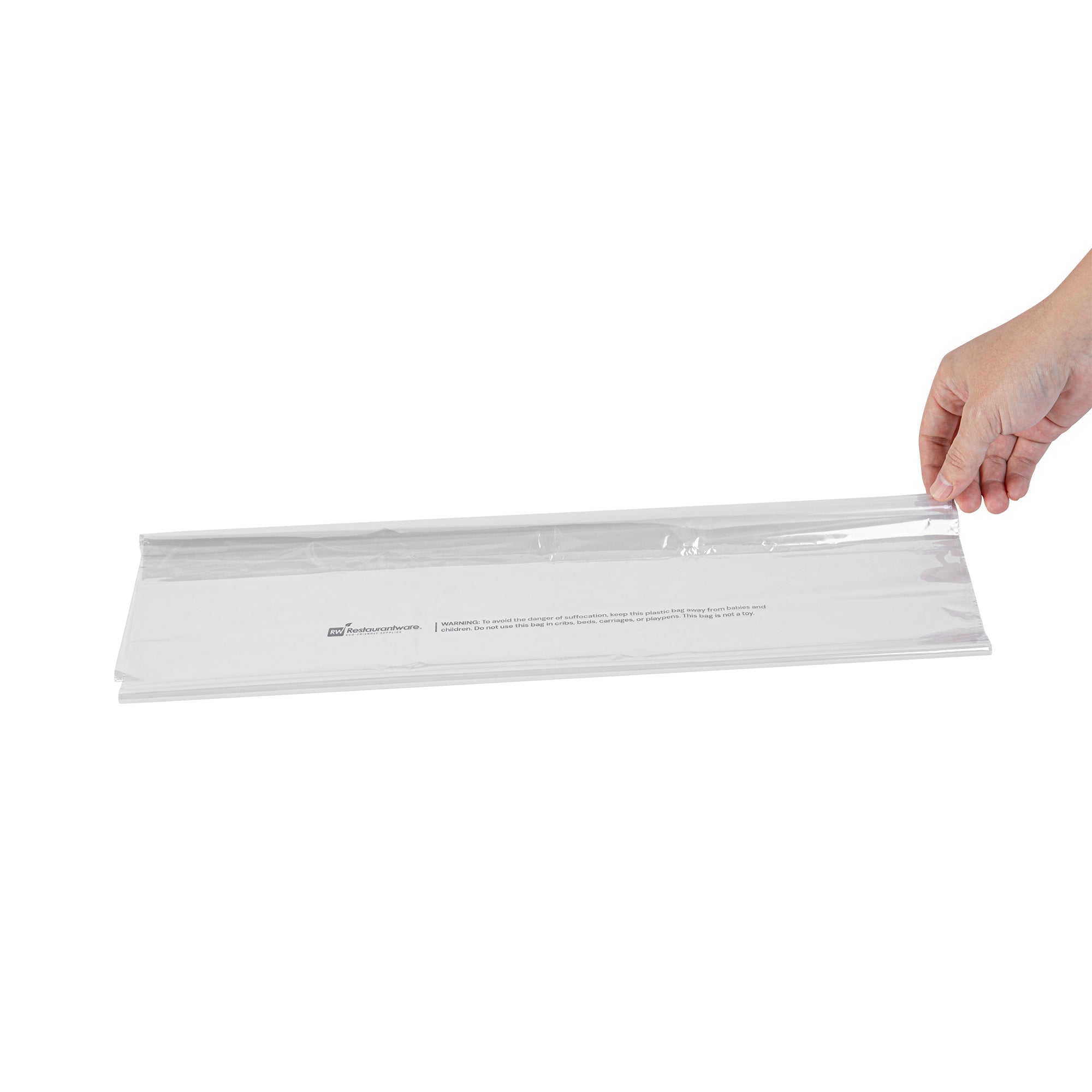 Fresh Hero Clear Plastic Oven Bag - with Ties, BPA-Free - 17" x 21 1/2" - 200 count box