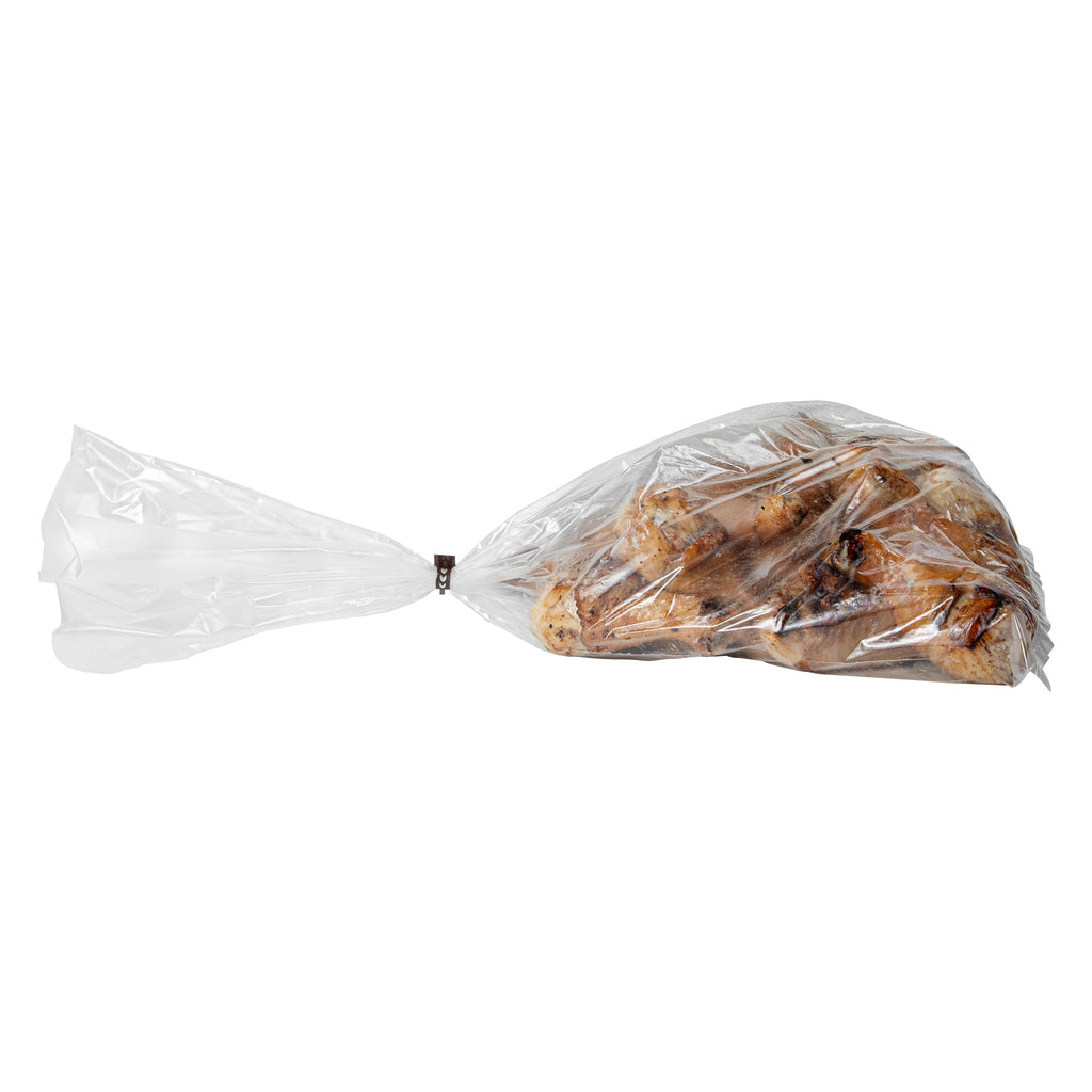 Fresh Hero Clear Nylon Oven Bag - with Ties, BPA-Free, Heavy Duty - 18" x 24" - 50 count box