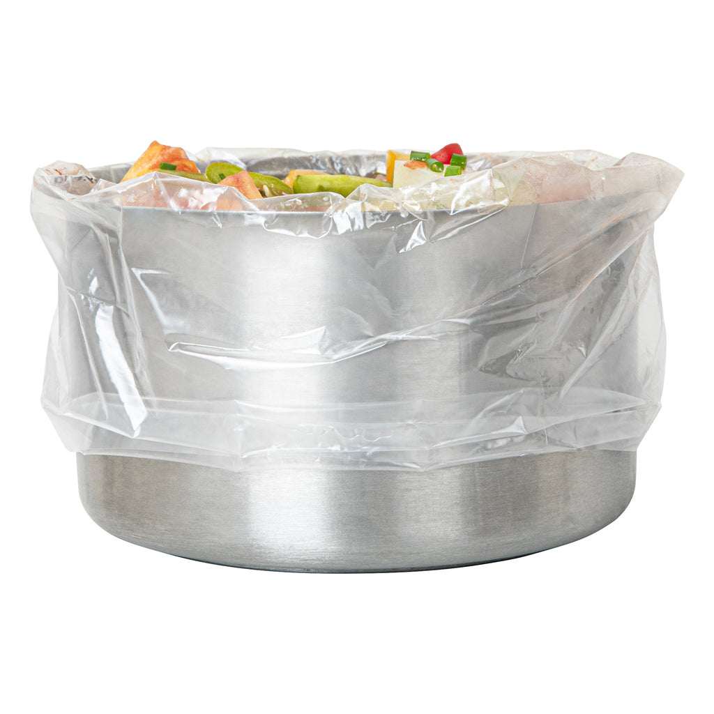 Serve Secure Clear Plastic Liner - Fits 1 To 3 Qt Slow Cooker, BPA-Free - 11" x 16" - 500 count box