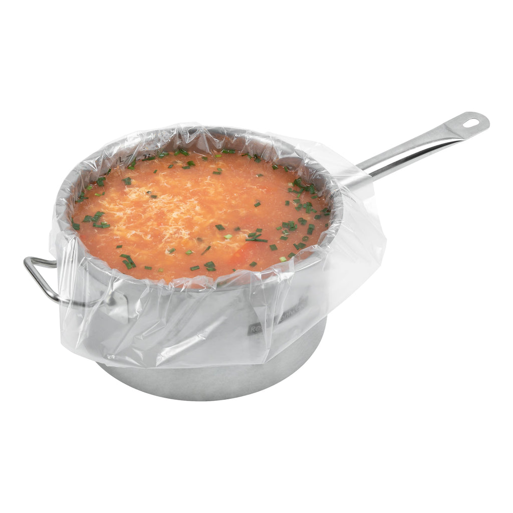 Serve Secure Clear Plastic Liner - Fits 3 To 8 Qt Slow Cooker, BPA-Free - 13" x 21" - 10 count box