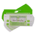 Fresh Hero Green Plastic Steam Bag - Microwave-Safe, BPA-Free - 12 3/4" x 7 1/2" - 500 count box
