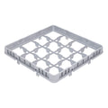 Clean Tek Professional Gray Half Drop Extender - 16 Compartments - 19 3/4" x 19 3/4" x 3" - 1 count box