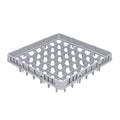Clean Tek Professional Gray Full Drop Extender - 49 Compartments - 19 3/4" x 19 3/4" x 4 3/4" - 1 count box