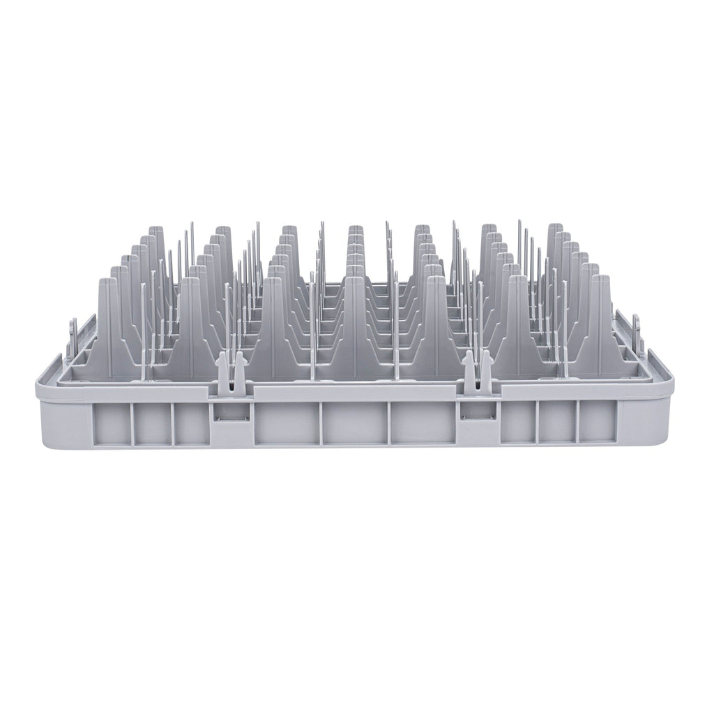 Clean Tek Professional Gray Full Drop Extender - 49 Compartments - 19 3/4" x 19 3/4" x 4 3/4" - 1 count box